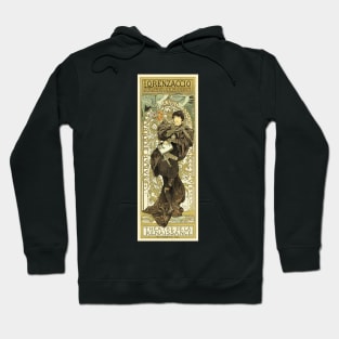 THEATRE DE LA RENAISSANCE Sarah Bernhardt Lithograph Poster by Alphonse Mucha Hoodie